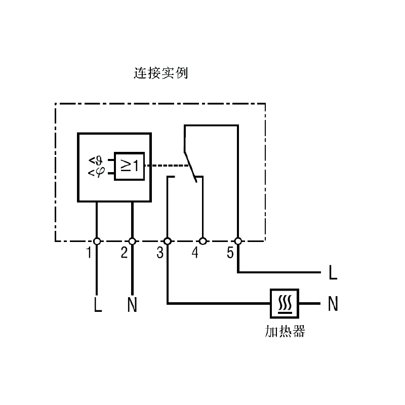 RETF 012電子式溫濕度控制器