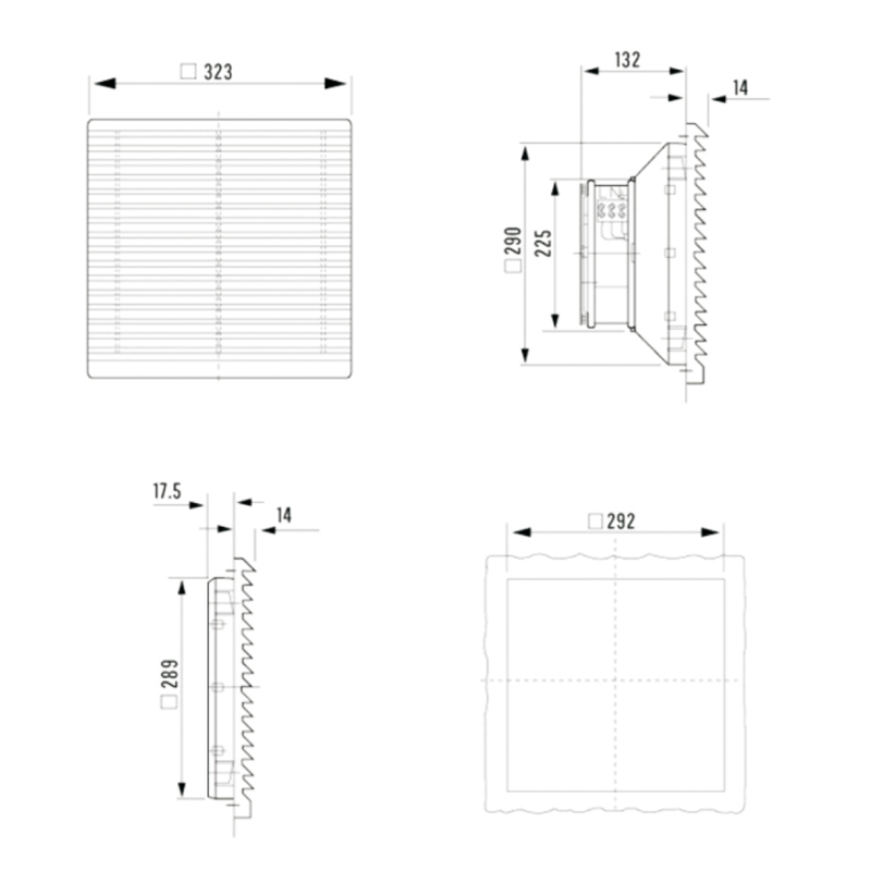 RF01820怎么系列風(fēng)扇過濾器